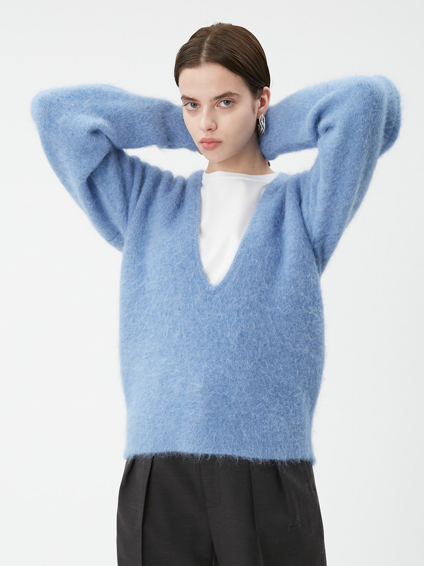 MIESROHEミースロエ　sustainableシャギーニット ニット/セーター トップス レディース 今だけ価格