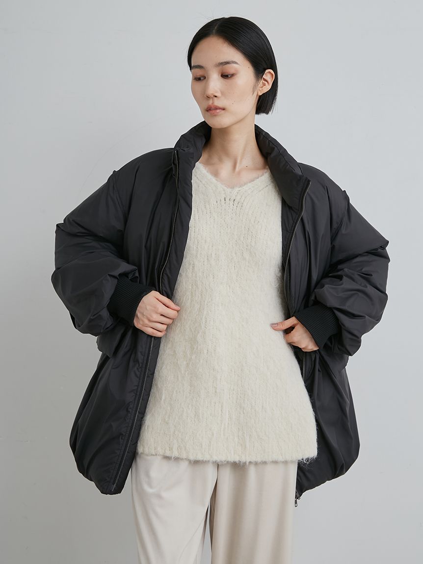 sustainableロングシャギーVネックニット(ニット)｜トップス｜MIESROHE