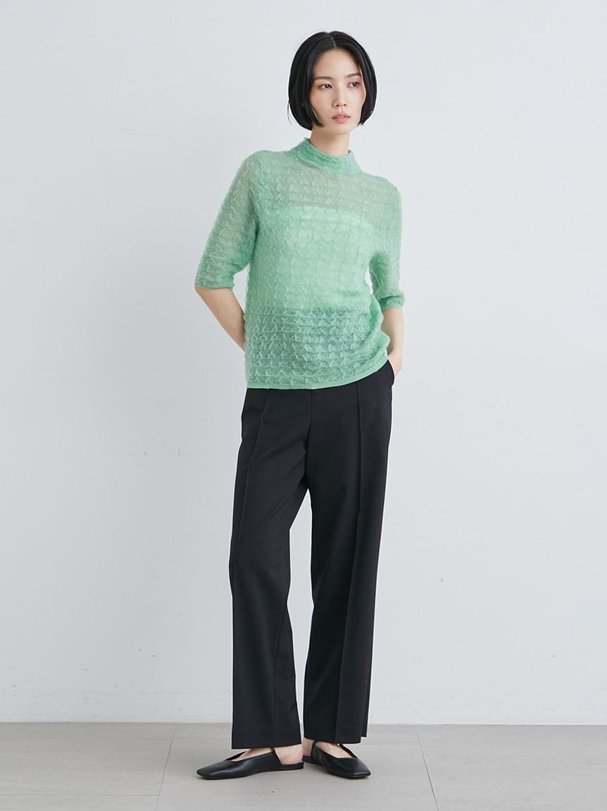 bubbleニットボトルネックトップス(ニット)｜トップス｜MIESROHE 