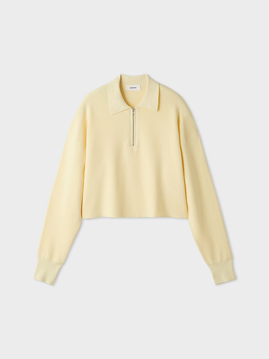 トップス NEWTONE HALF TOP ZIP NEWTONE/ニュートーン】 HALF ZIP TOP（スウェット）｜Deuxieme
