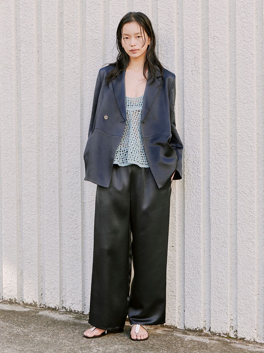 【MIESROHE】メッシュニットビスチェ メッシュニットビスチェ(ビスチェ)｜トップス｜MIESROHE
