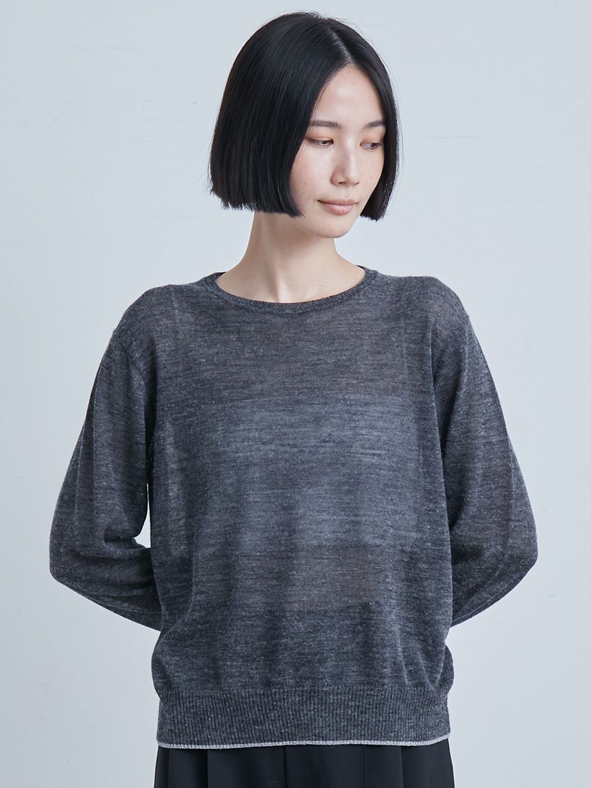 シアーアルパカNT(ニット)｜トップス｜MIESROHE（ミースロエ