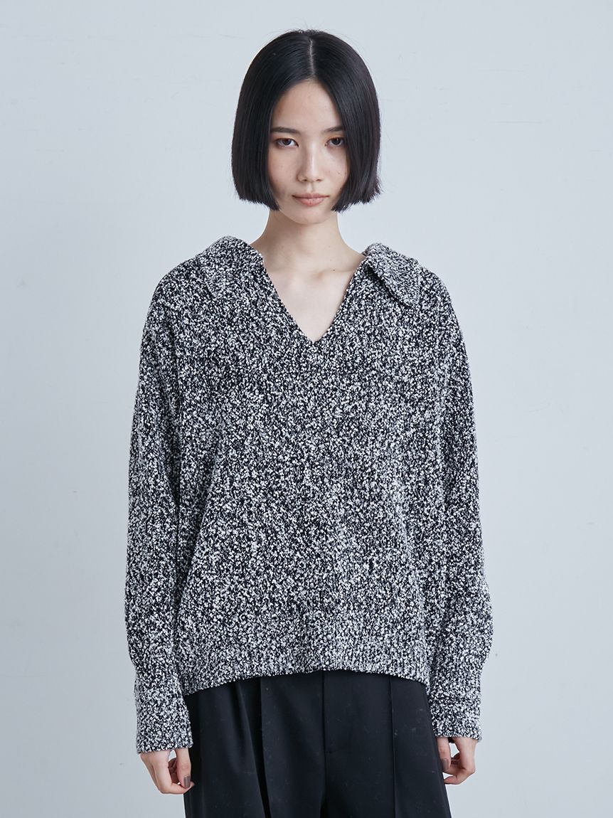 リボンモールスキッパーNT(ニット)｜トップス｜MIESROHE（ミースロエ