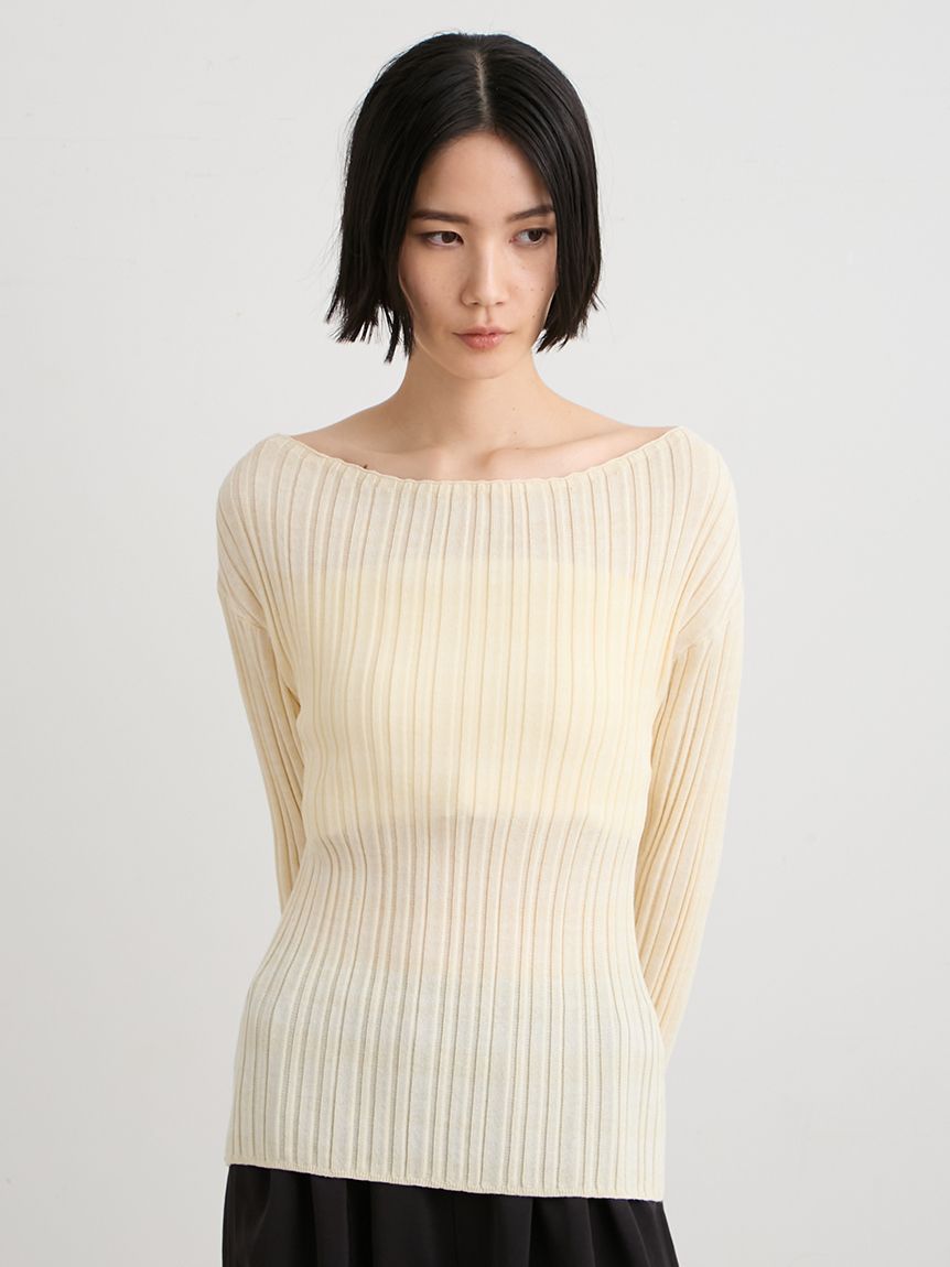 新品未使用タグ付き　MEER.　EYELET RIB KNIT TOP MWNT261060_p_23_LL.jpg