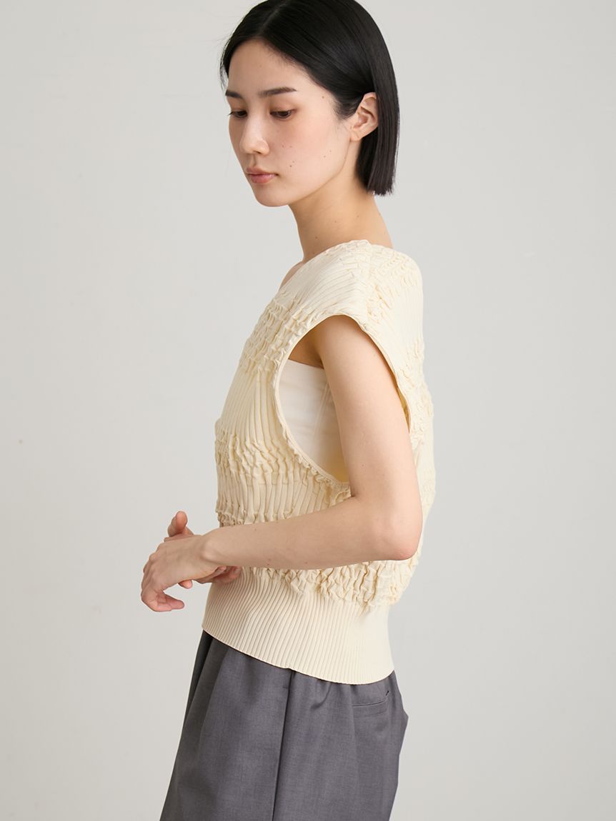 洗える】サステナブルフォルムニット(ニット)｜トップス｜MIESROHE