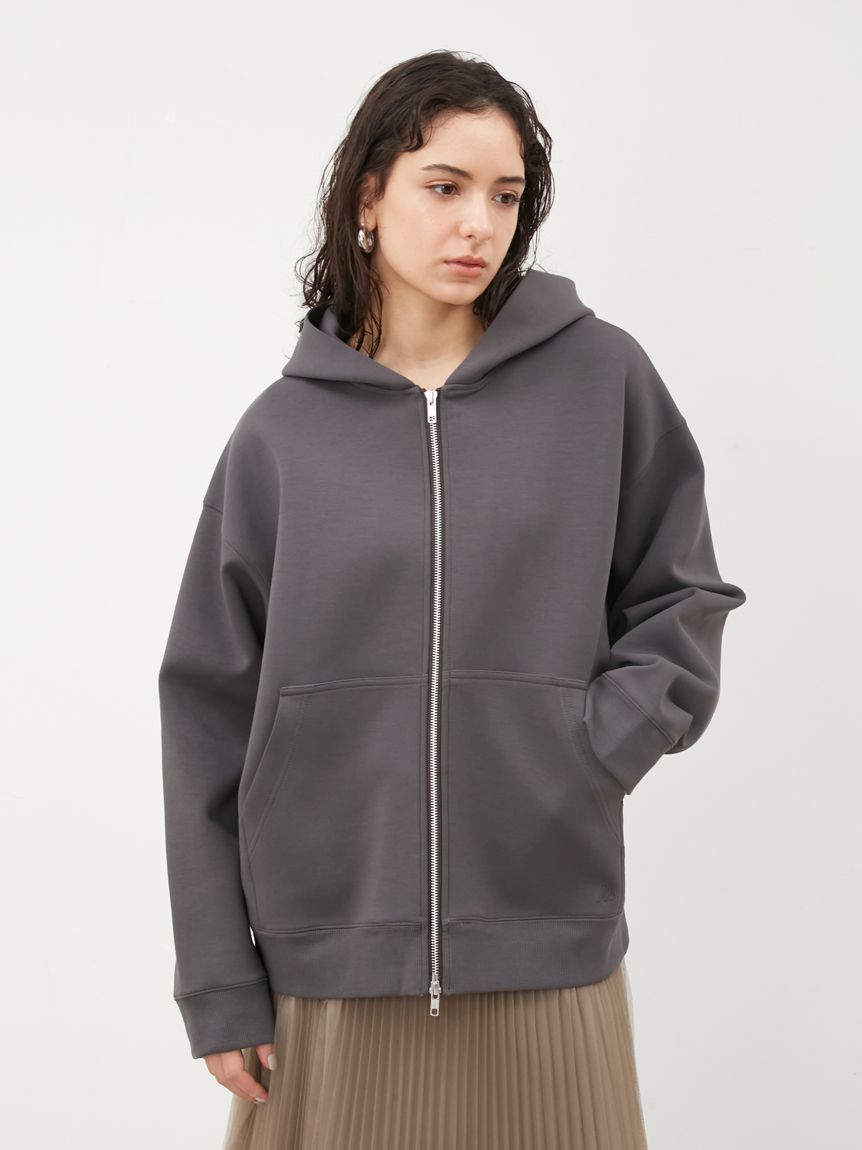 AcneStudios　スウェットパーカースリットロングワンピース