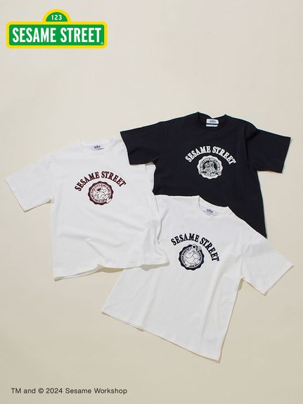 SESAME STREET】カレッジTシャツ(Tシャツ)｜トップス｜Mila Owen