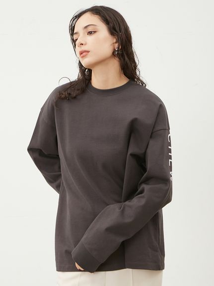 オーバーサイズロゴロングＴシャツ【マシーンウォッシャブル】(Tシャツ)｜トップス｜Mila Owen（ミラオーウェン）の通販サイト 【公式】