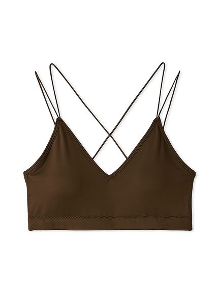 バッククロスデザインブラトップ