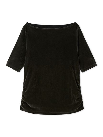 ミラオーウェン カットソー Mila Owen（ミラオーウェン）の「ハイラインワイドTシャツ（T