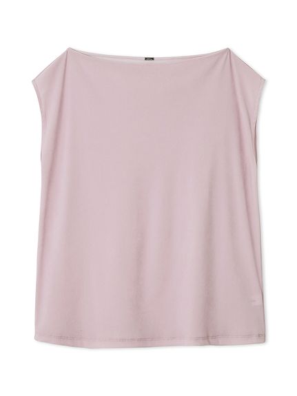 tシャツ ボートネックフロッキーベロアプルオーバー レディース ボートネックフロッキーベロアプルオーバー(プルオーバー