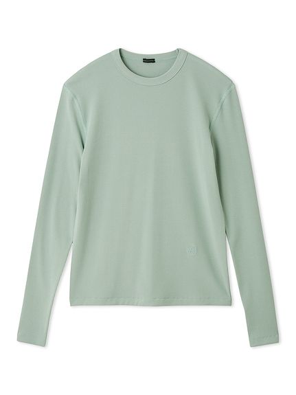 【新品】Mila Owen / テレコクルーネックプルオーバー2点 テレコクルーネックプルオーバー(プルオーバー)｜トップス｜Mila Owen