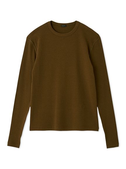 【新品】Mila Owen / テレコクルーネックプルオーバー2点 テレコクルーネックプルオーバー(プルオーバー)｜トップス｜Mila Owen