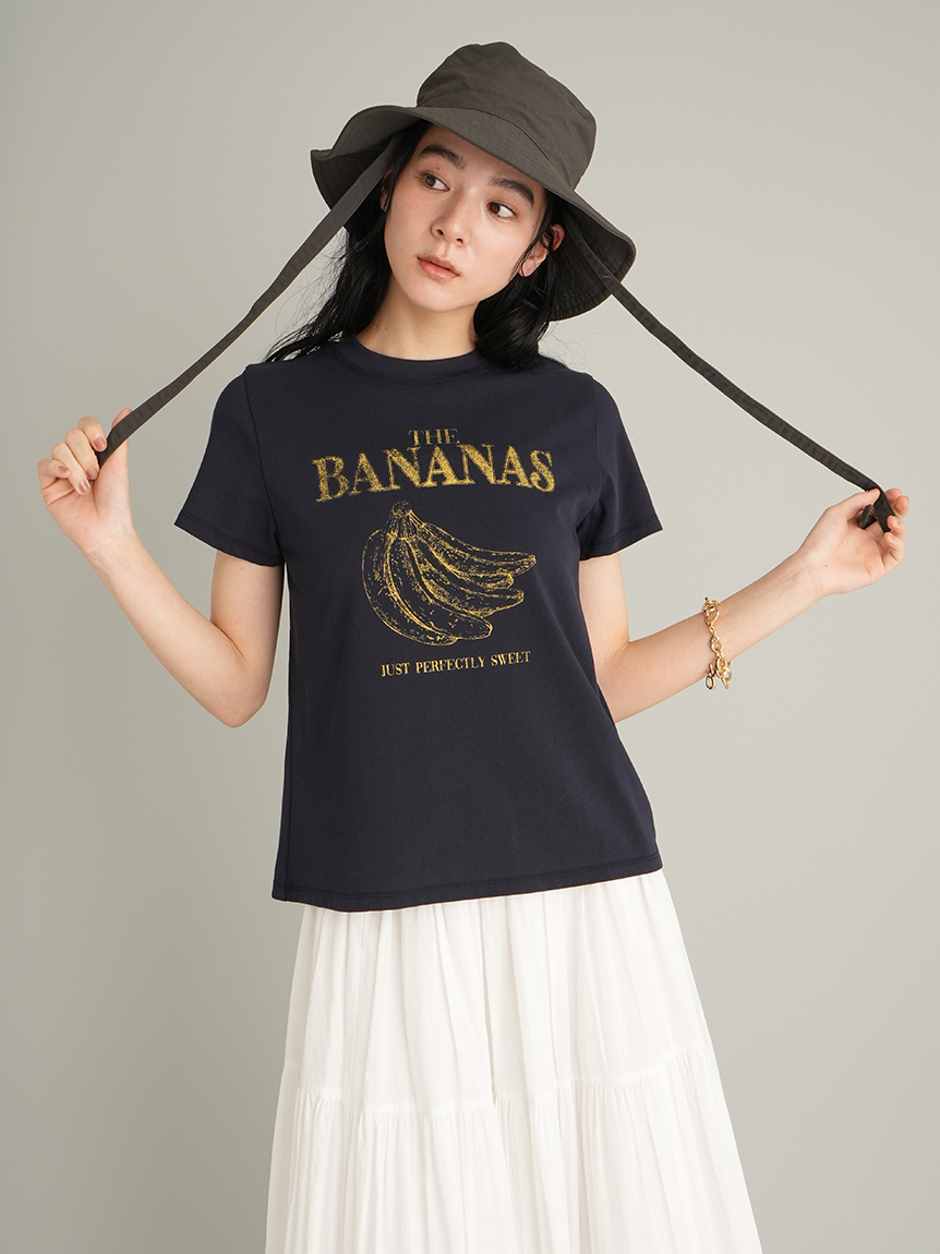 モチーフグラフィックTシャツ(Tシャツ)｜トップス｜Mila Owen（ミラ