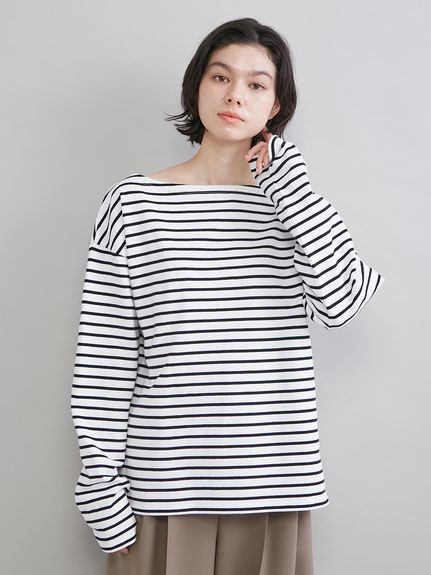 今季ボーダートップス ボートネックボーダーTシャツ(Tシャツ)｜トップス｜Mila Owen（ミラ