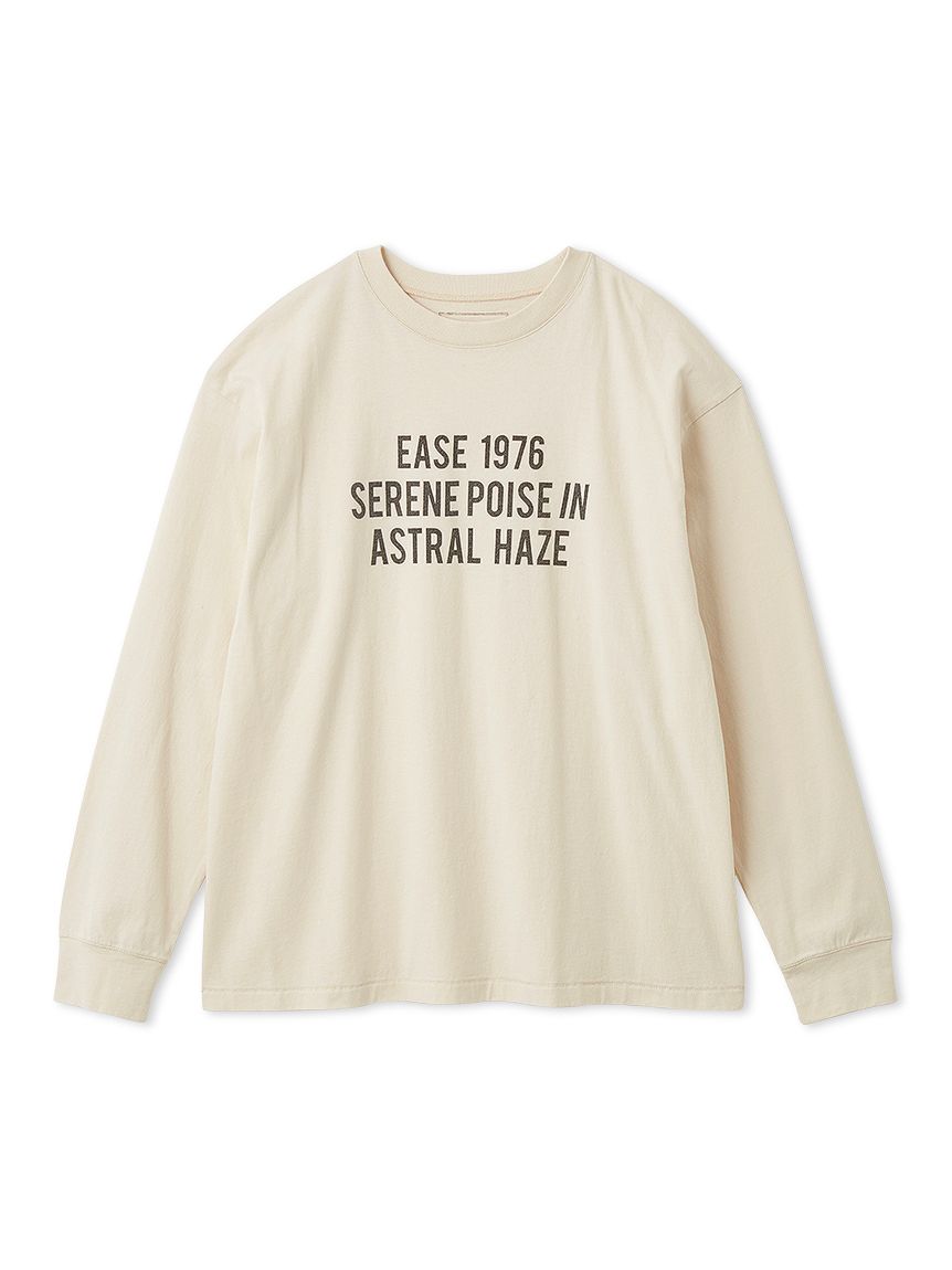 3段ロゴグラフィックロングTシャツシャツ(ニット)｜トップス｜Mila