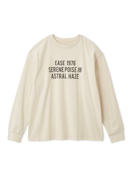 3段ロゴグラフィックロングTシャツシャツ(ニット)｜トップス｜Mila