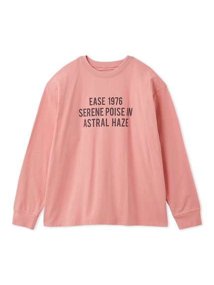 3段ロゴグラフィックロングTシャツシャツ(ニット)｜トップス｜Mila