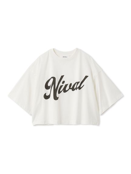 新品mameショート丈Ｔシャツ ショート丈シンプルロゴTシャツ la primavera online store