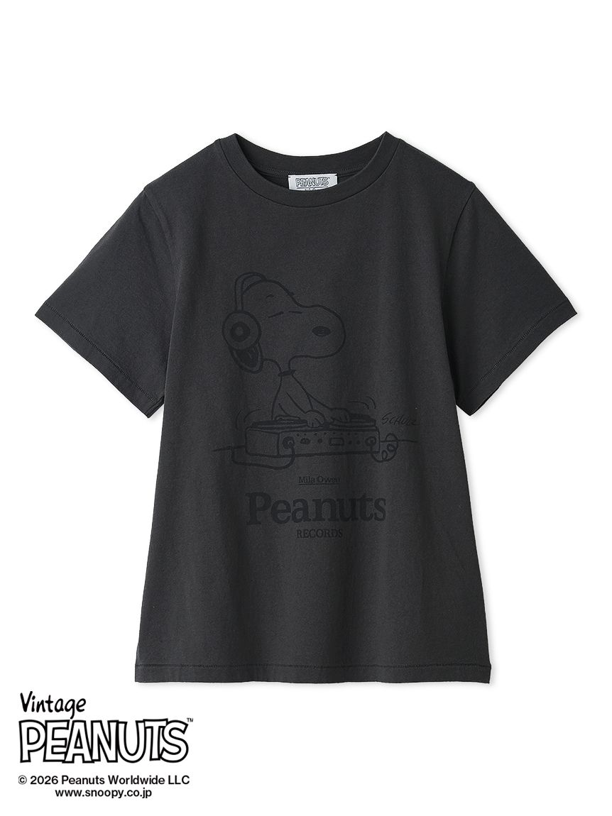 PEANUTS RECORDS】スヌーピーTシャツ(Tシャツ)｜トップス｜Mila Owen
