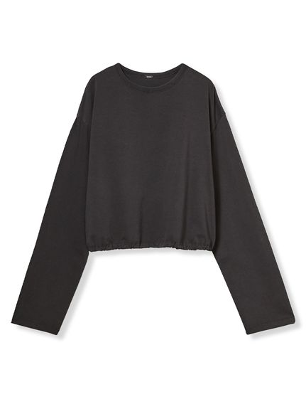 MILAOWEN ミラオーエン ショート丈ドロストロンT Mila Owen（ミラオーウェン） tシャツ ショート丈ドロストロングT