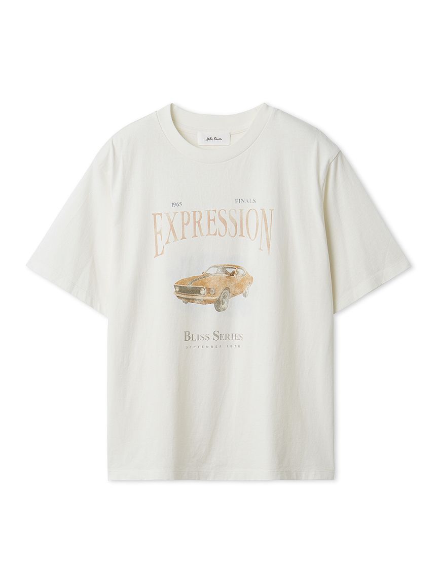 ヴィンテージライクグラフィックTシャツ(Tシャツ)｜トップス｜Mila