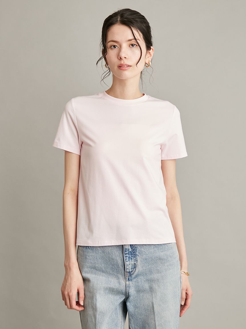 接触冷感】【冷感持続】ICEDFABRICコンパクトTシャツ(Tシャツ