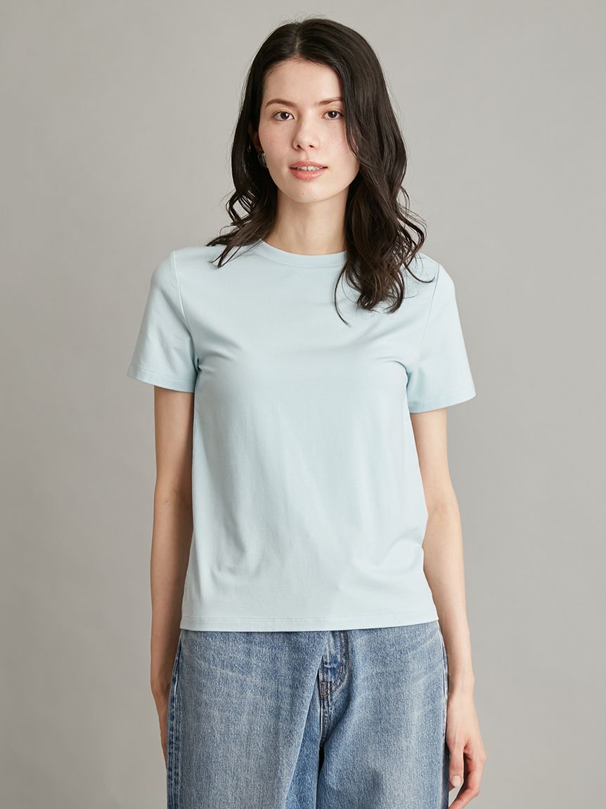 接触冷感】【冷感持続】ICEDFABRICコンパクトTシャツ(Tシャツ