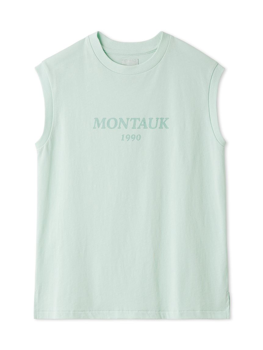 グラフィックノースリーブTシャツ(Tシャツ)｜トップス｜Mila Owen