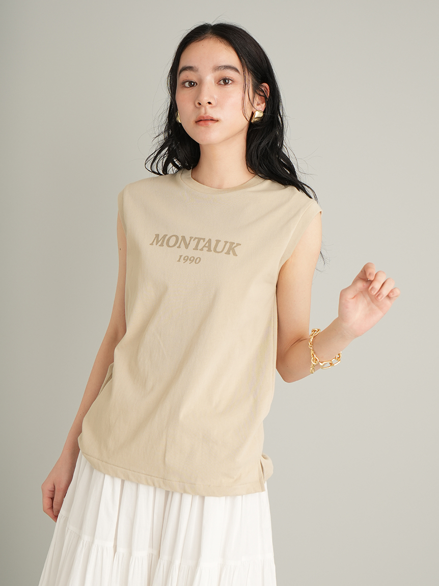 新品 Mila Owen  Tシャツライクノースリーブブラウス Mila Owen - 新品 Mila Owen Tシャツライクノースリーブブラウスの通販