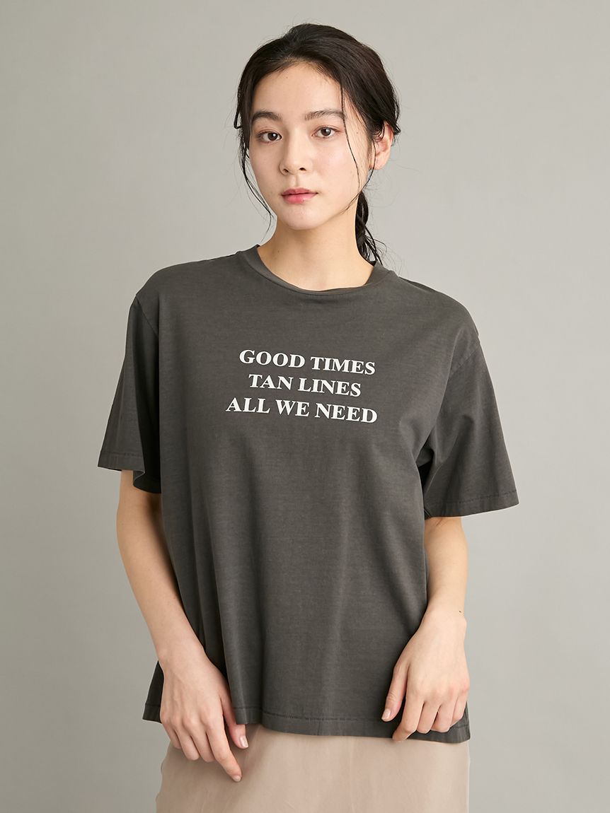 ヴィンテージライクグラフィックTシャツ(Tシャツ)｜トップス｜Mila