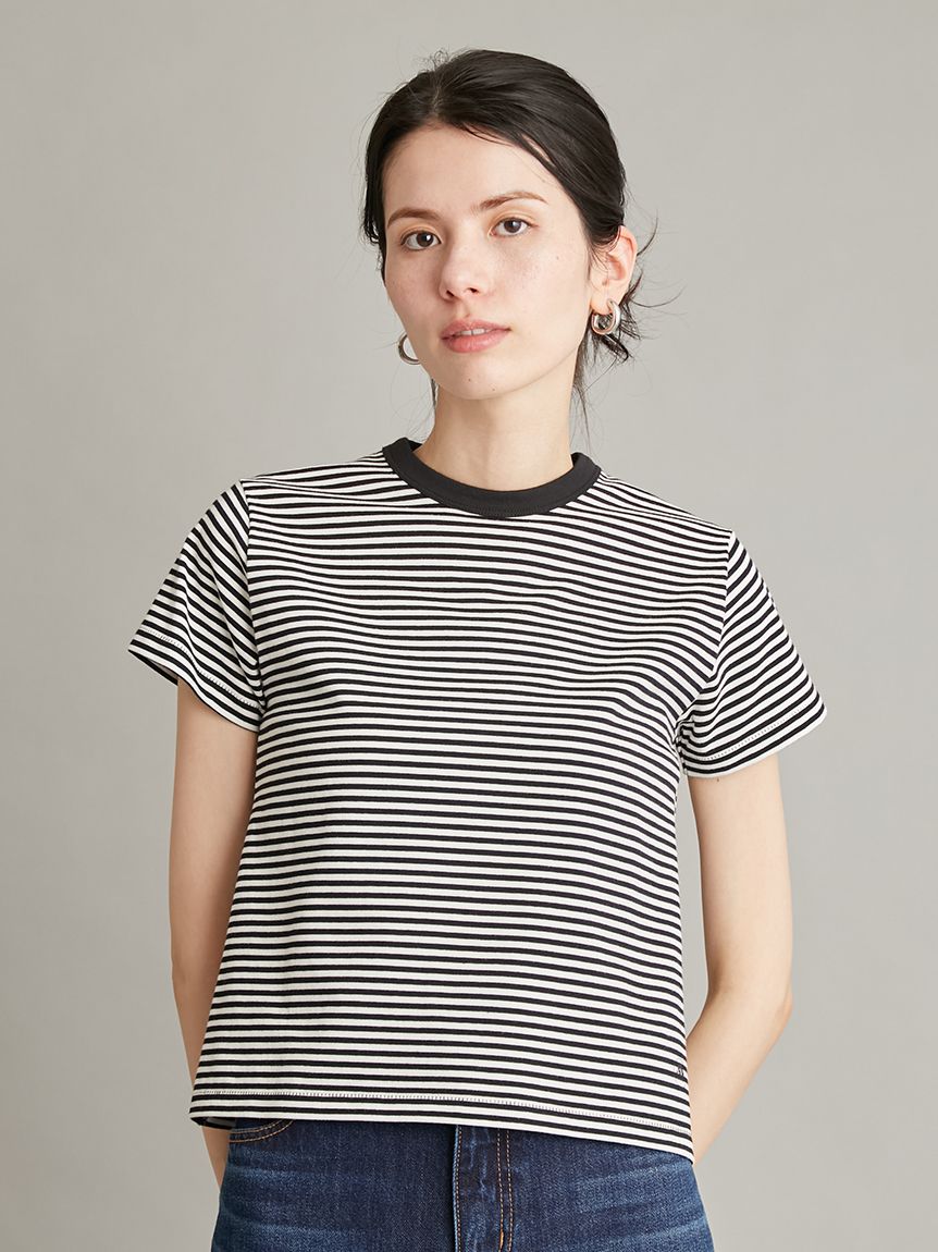 コンパクトTシャツ(Tシャツ)｜トップス｜Mila Owen（ミラオーウェン