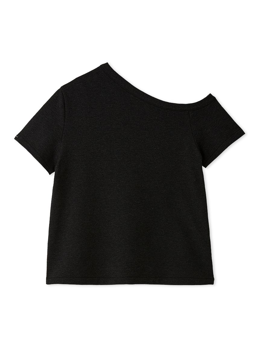 アシンメトリーネックTシャツ(Tシャツ)｜トップス｜Mila Owen（ミラ