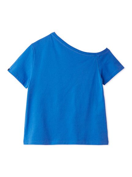 アシンメトリーネックTシャツ(Tシャツ)｜トップス｜Mila Owen（ミラ