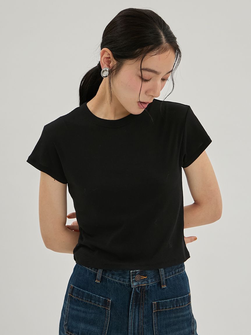 強撚シアーフライスちびTシャツ(Tシャツ)｜トップス｜Mila Owen（ミラ