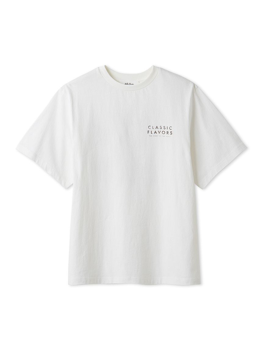 カフェモチーフグラフィックTシャツ(Tシャツ)｜トップス｜Mila Owen