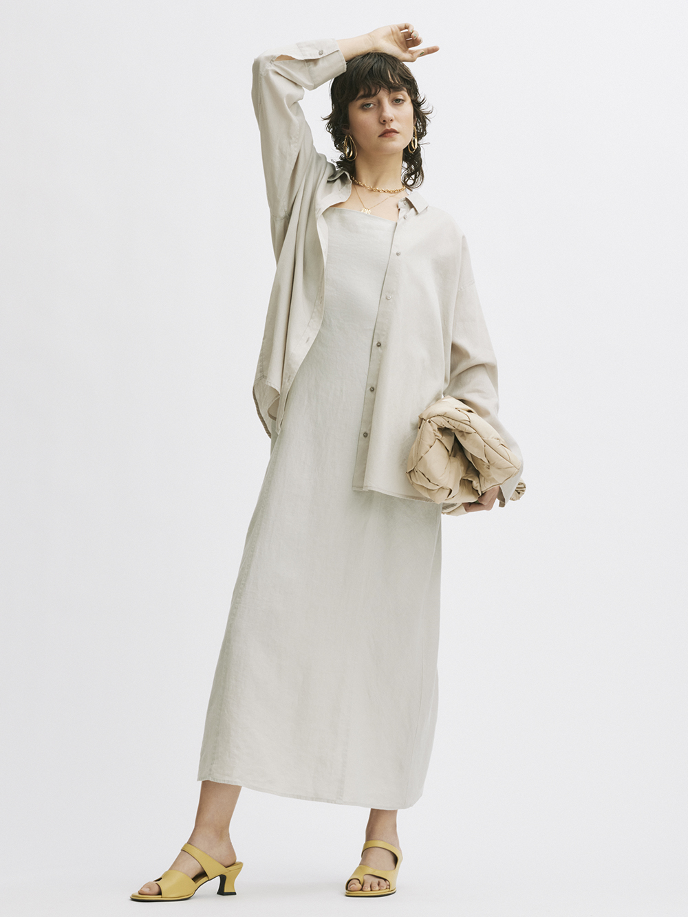 柔らか透け感シャツ シャツ トップス Mila Owen ミラオーウェン の通販サイト 公式