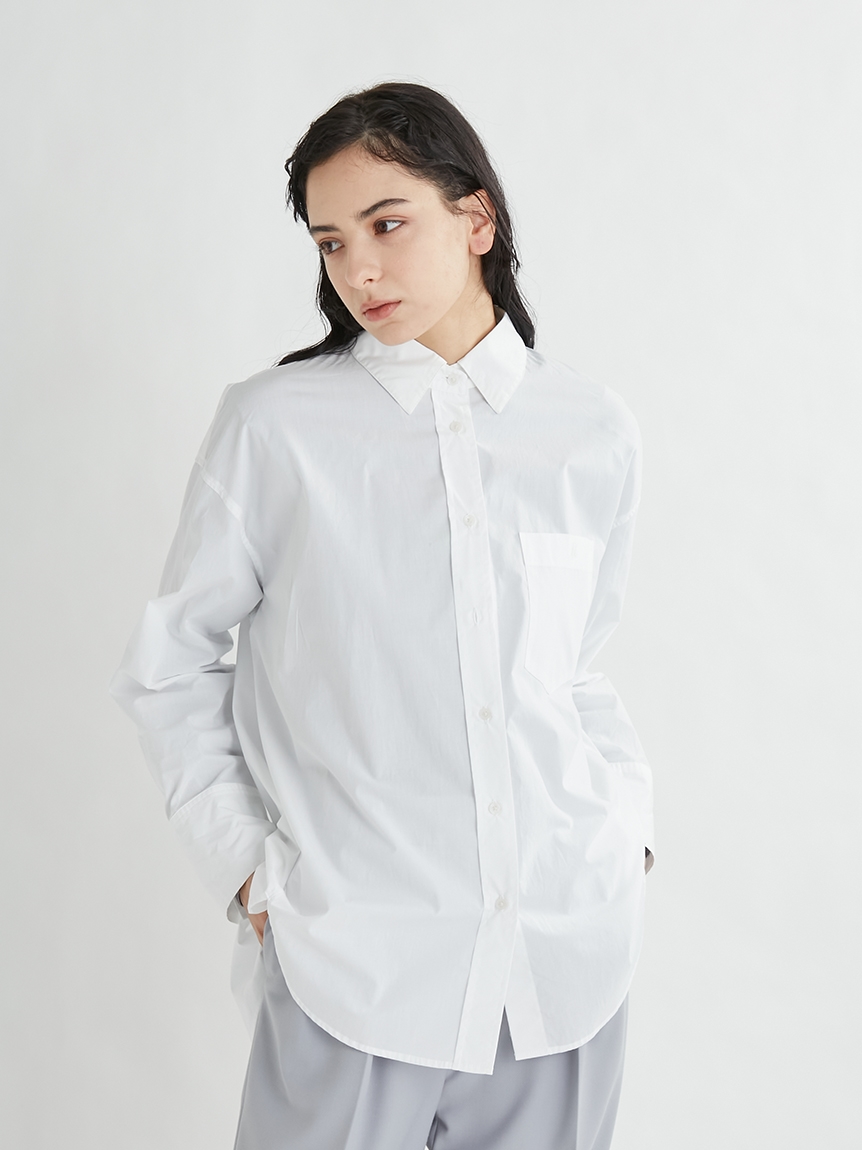 シャツカーブコクーンシルエットキャンペーンシャツ シャツ トップス Mila Owen ミラオーウェン の通販サイト 公式