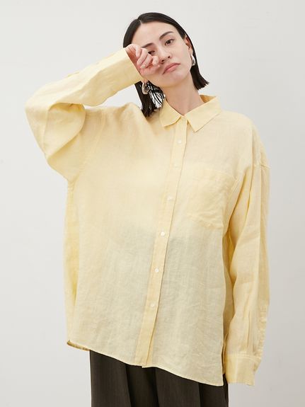 セットアップ対応】【WEB限定カラー】フレンチリネンオーバー