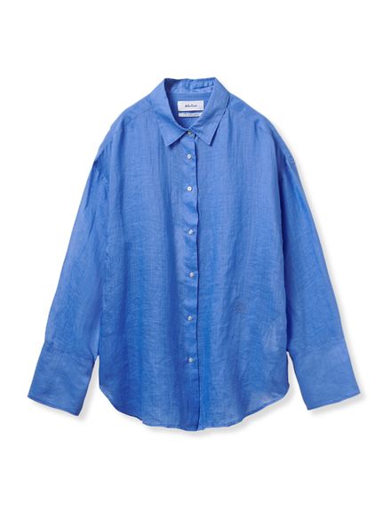 完売　MilaOwen（ミラ オーウェン） ラミー100％　袖スリットシャツ Mila Owen｜ラミー100%袖スリットシャツ | Rakuten Fashion(楽天