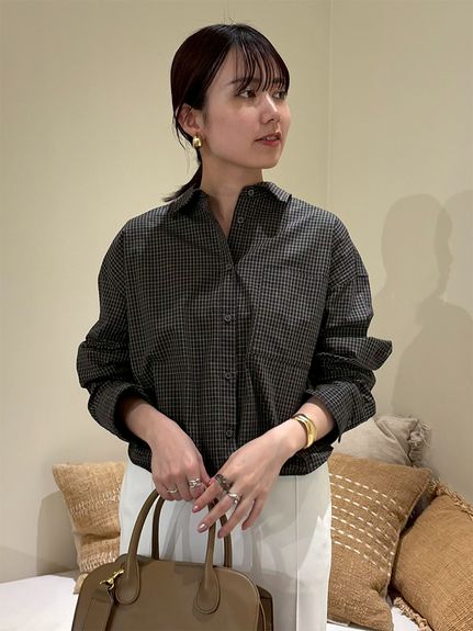 太ベルト付抜け感シャツCT Mila Owen 太ベルト付抜け感シャツCT Mila Owen（30代大人女子の1週間