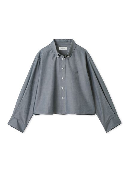 ボタンダウン短丈シャツ(シャツ)｜トップス｜Mila Owen（ミラ