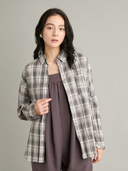 【Mila owen】ビッグカラーロングスリーブブラウス ♡ 新品 Mila Owen ビッグカラーロングスリーブブラウス 【公式通販】