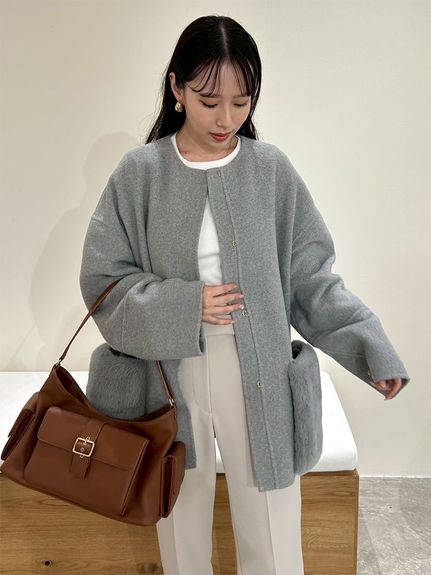 ほぼ新品ミラオーウェンコート アウター｜Mila Owen（ミラオーウェン）の通販サイト【公式】