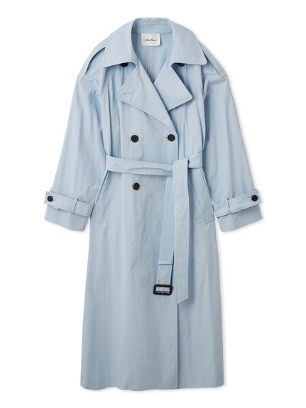 撥水オーバーサイズトレンチコート(トレンチコート)｜アウター｜Mila