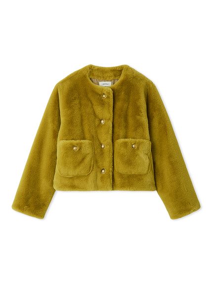 MilaOwen ブルー　ジャケット 秋冬サイズ0 定価¥17575 MilaOwen ブルー ジャケット 秋冬サイズ0 定価¥17575