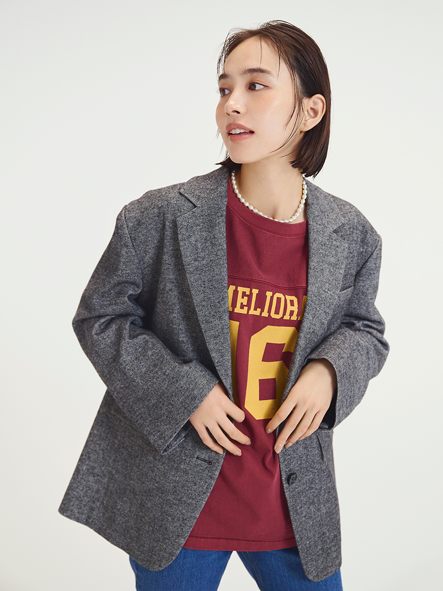 Mila Owen BIGコートジャケット セール】BIGコートジャケット（テーラードジャケット）｜Mila Owen