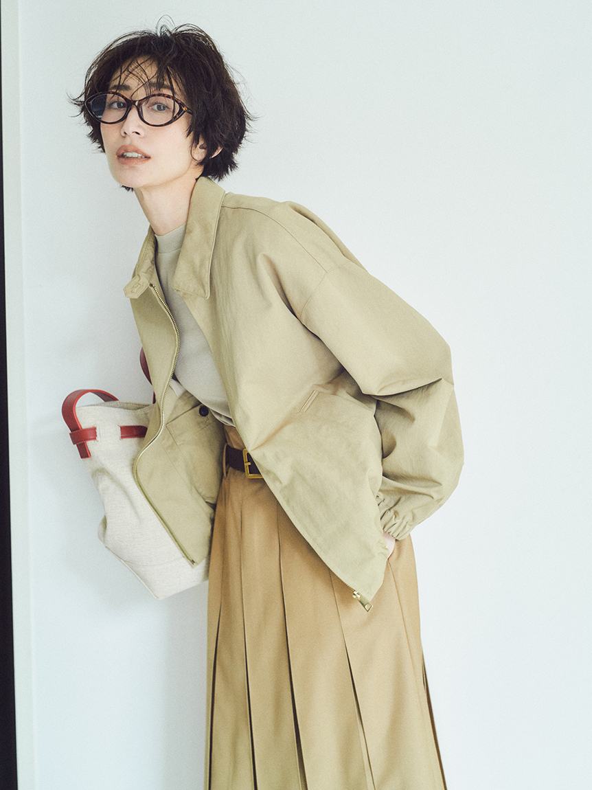 フォルムデザインスウィングトップ(ジャケット)｜アウター｜Mila Owen