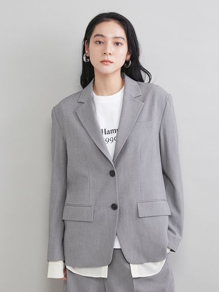 Mila Owen グレー テーラードジャケット　グレー　新品タグ付き　サイズ1 テーラードジャケット｜Mila Owen（ミラオーウェン）の通販サイト【公式】