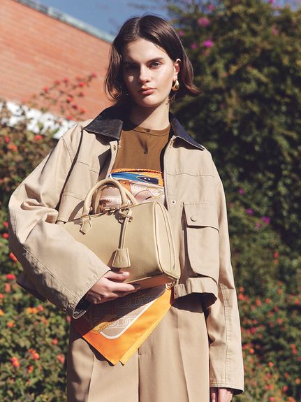 ショートテントシルエットハンティングジャケット